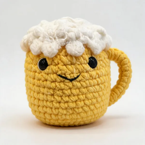 Yellow_Crochet_Plush_Toy_Kids
