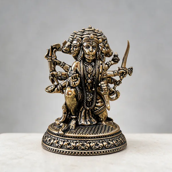 Antique_Brass_Religious_Figurine_Home_Decor