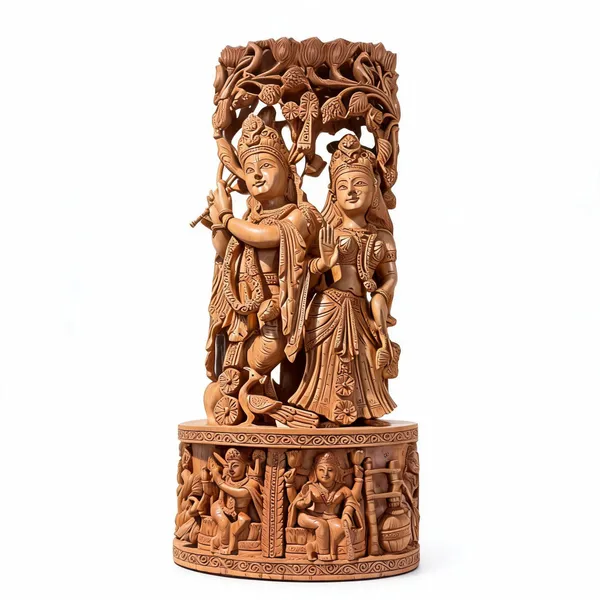 Antique_Wooden_Religious_Bust_Idol_Home_Decor