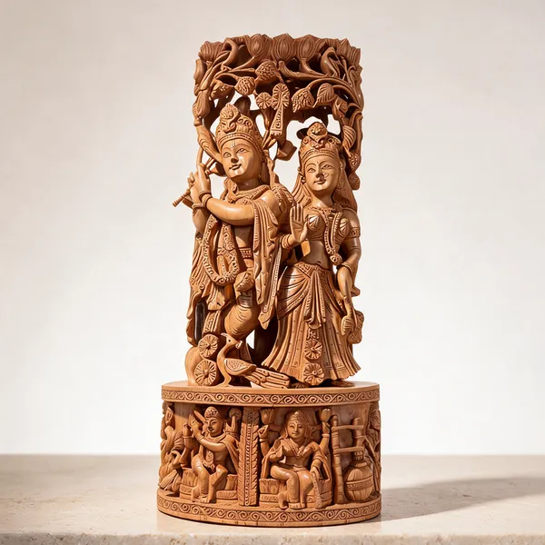 Antique_Wooden_Religious_Bust_Idol_Home_Decor