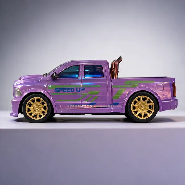 Purple_Plastic_Remote_Control_Pickup_Car_Kids