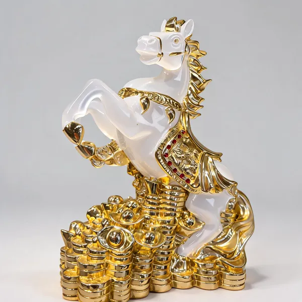 White__And_Gold_Acrylic_Decorative_Figurine_Home_Decor
