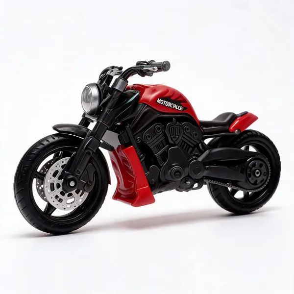 Red__And_Black_Diecast_Metal_Die-Cast_Motorcycle_Model_Collectors