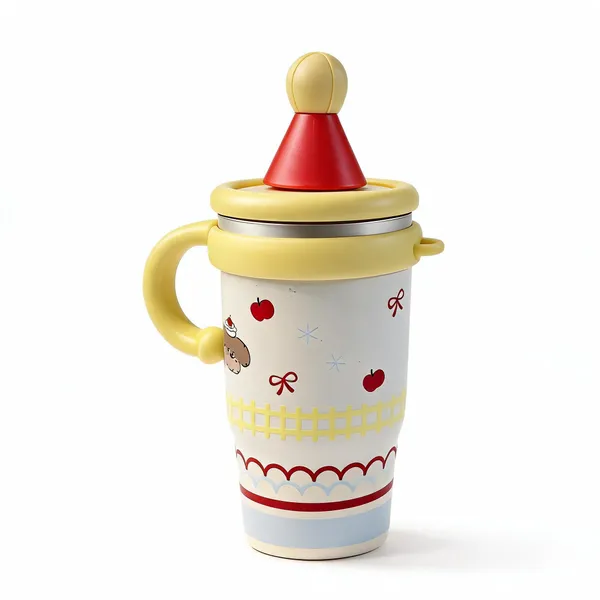 Yellow_Diecast_Metal_Baby_Feeding_Cup_Babies