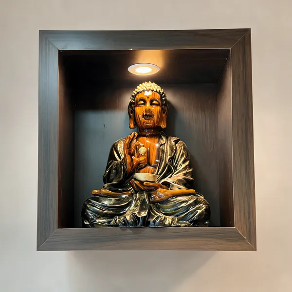 Brown_Acrylic_Wall_Mounted_Shrine_Cabinet_Home_Decor