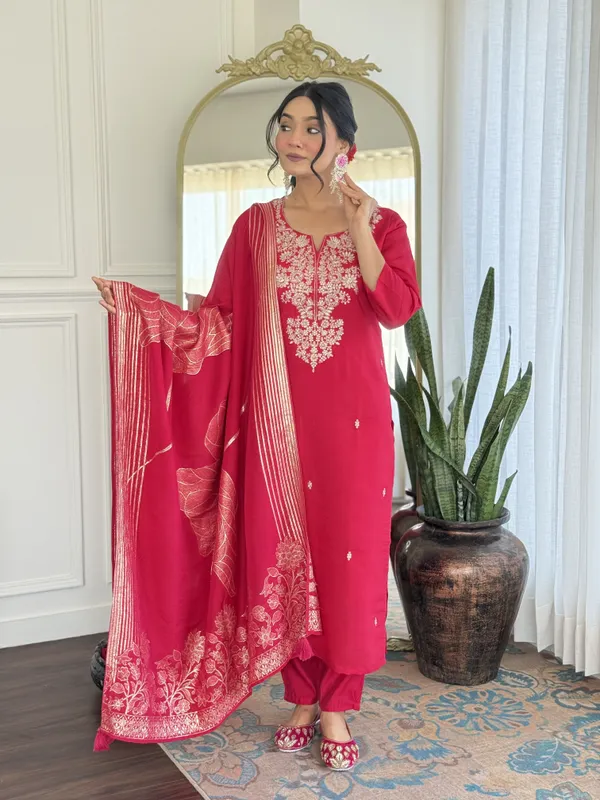 Pink_Art_Silk_Straight_Embroidered_Kurta_Set_For_Women