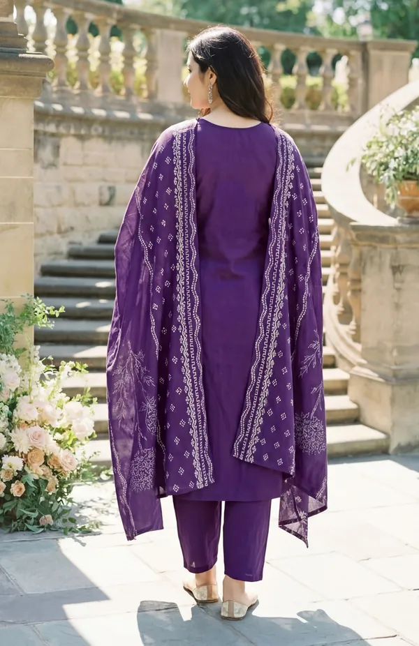 Purple_Art_Silk_Straight_Printed_Kurta_Set_For_Women