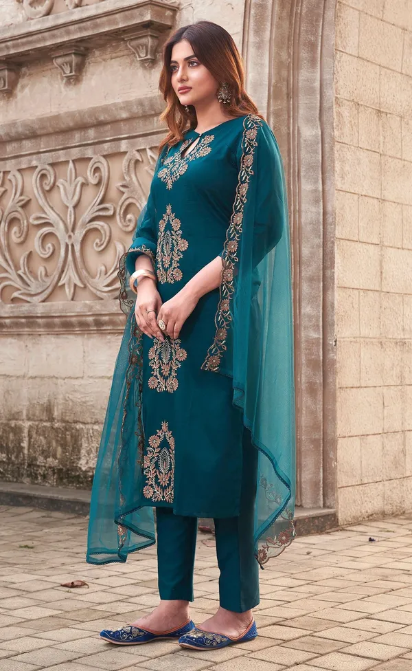 Multicolor_Viscose_Rayon_Straight_Embroidered_Kurta_Set_For_Women