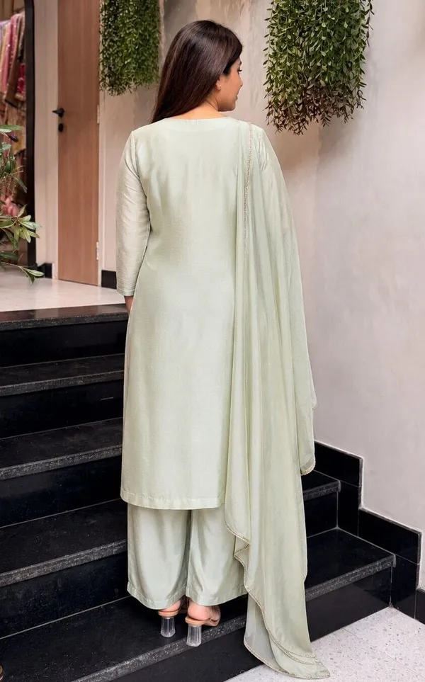 Pista_Green_Crepe_Straight_Embroidered_Kurta_Set_For_Women