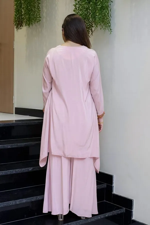 Pink_French_Crepe_A-Line_Embroidered_Kurta_Set_For_Women