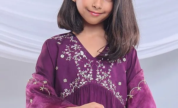 Purple_Viscose_Embroidered_Kurta_Set_For_Girls