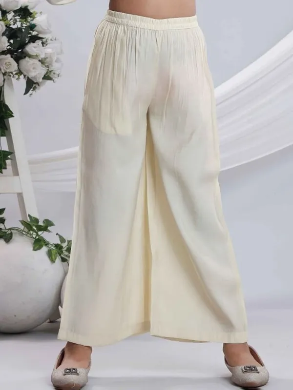 White_Rayon_Embroidered_Kurta_Pyjama_Dupatta_Set_For_Girls