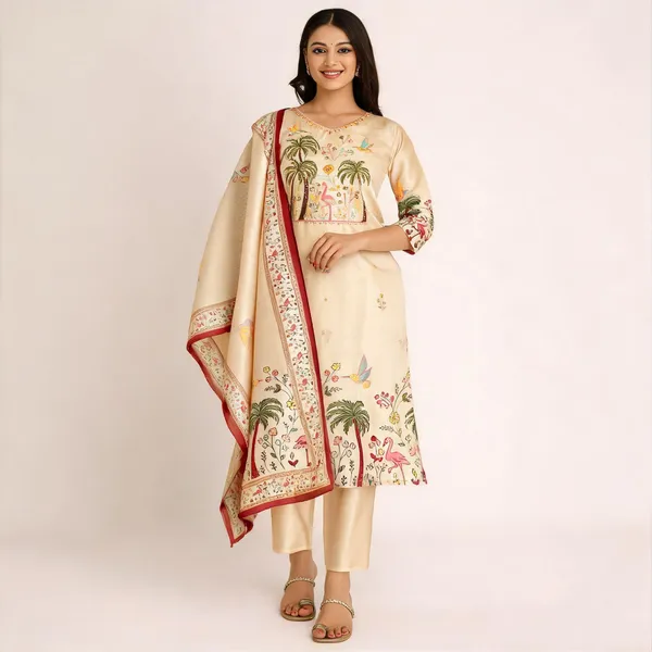Beige_Cotton_Embroidered_Straight_Kurta_Set_For_Women