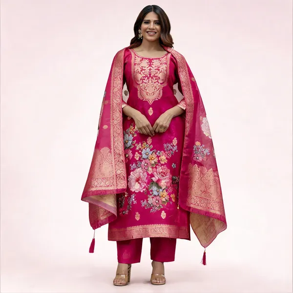 Pink_Cotton_Embroidered_Kurta_With_Pant_&_Dupatta_For_Women