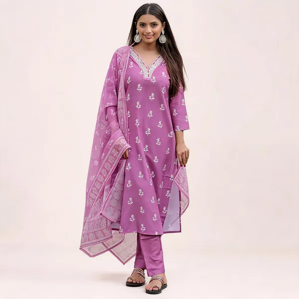 Purple_Rayon_Straight_Embroidered_Kurta_Set_For_Women