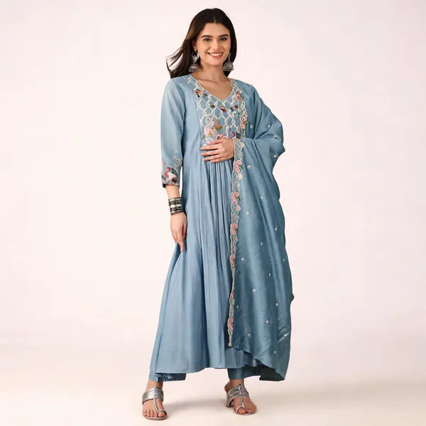 Light_Blue_Silk_Embroidered_Straight_Kurta_Set_For_Women