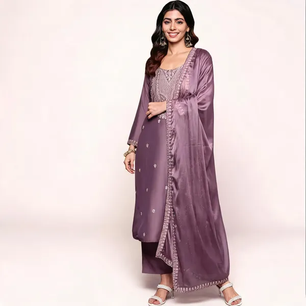 Purple_Cotton_Straight_Printed_Kurta_Set_For_Women