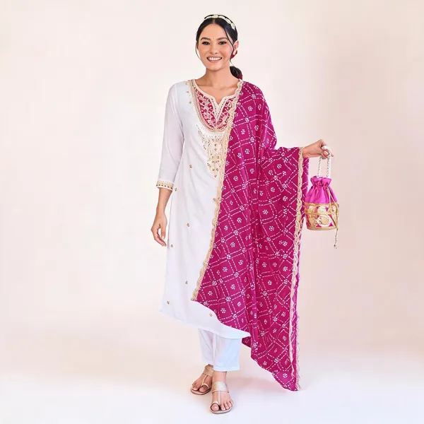 White_Pink_Cotton_Straight_Embroidered_Kurta_Set_For_Women