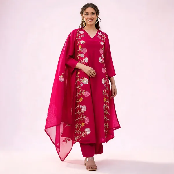 Pink_Cotton_Straight_Floral_Embroidered_Kurta_Set_For_Women