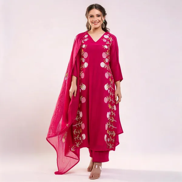 Pink_Cotton_Straight_Floral_Embroidered_Kurta_Set_For_Women