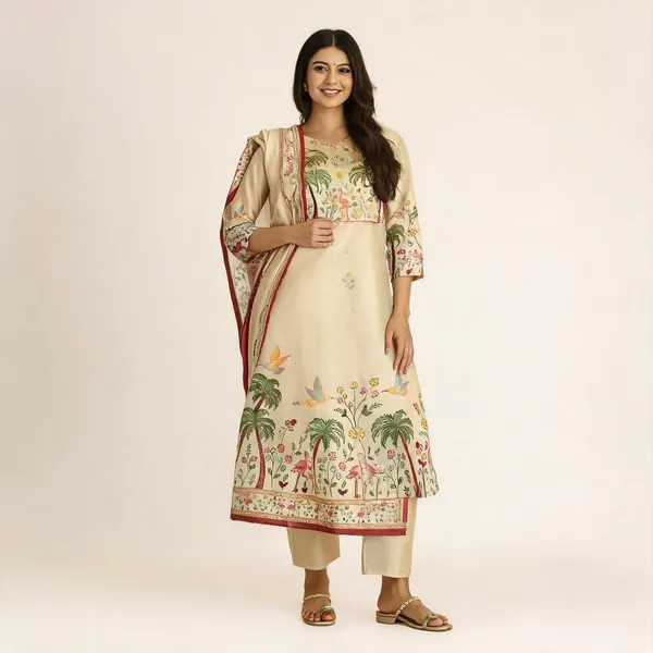 Beige_Cotton_Straight_Embroidered_Kurta_Set_For_Women