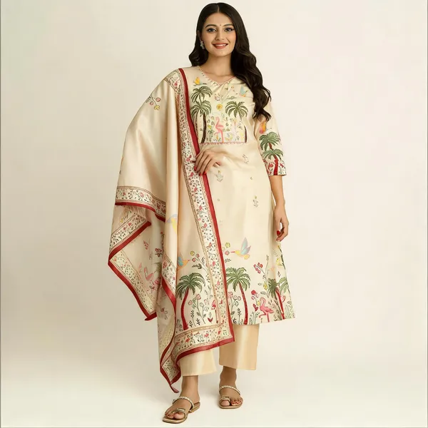Beige_Cotton_Embroidered_Kurta_Set_For_Women