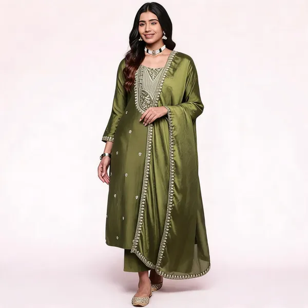Light_Green_Cotton_Printed_Straight_Kurta_Pant_Dupatta_Set_For_Women