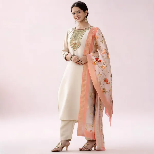 Beige_Rayon_Straight_Embroidered_Kurta_Set_For_Women