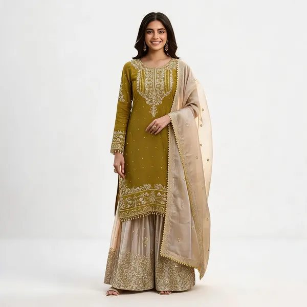 Green_Silk_Blend_Embroidered_Festive_Kurta_Set_For_Women