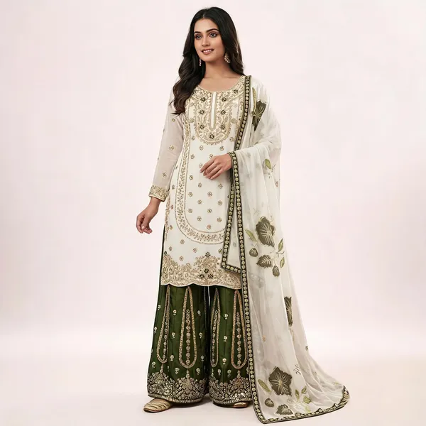 Green_Silk_Blend_Embellished_Festive_Kurta_Set_For_Women