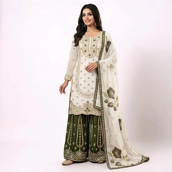 Green_Silk_Blend_Embellished_Festive_Kurta_Set_For_Women
