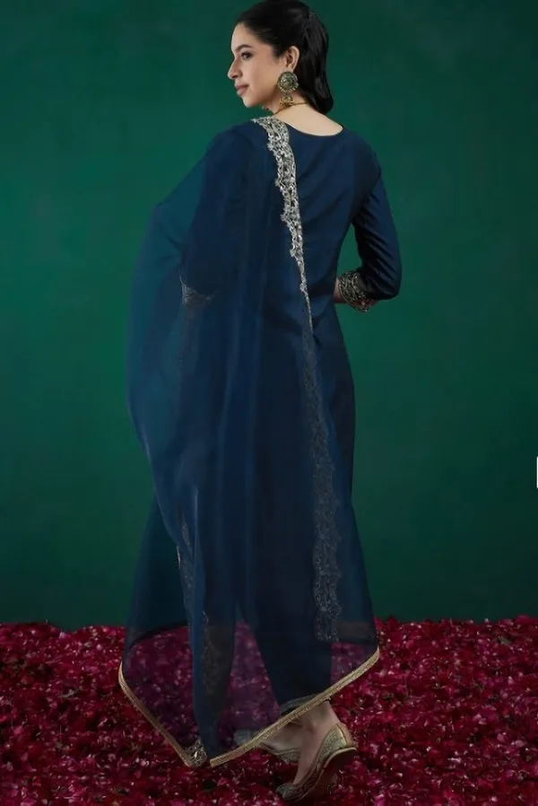 Blue_Chanderi_Straight_Embroidered_Kurta_Salwar_Dupatta_Set_For_Women