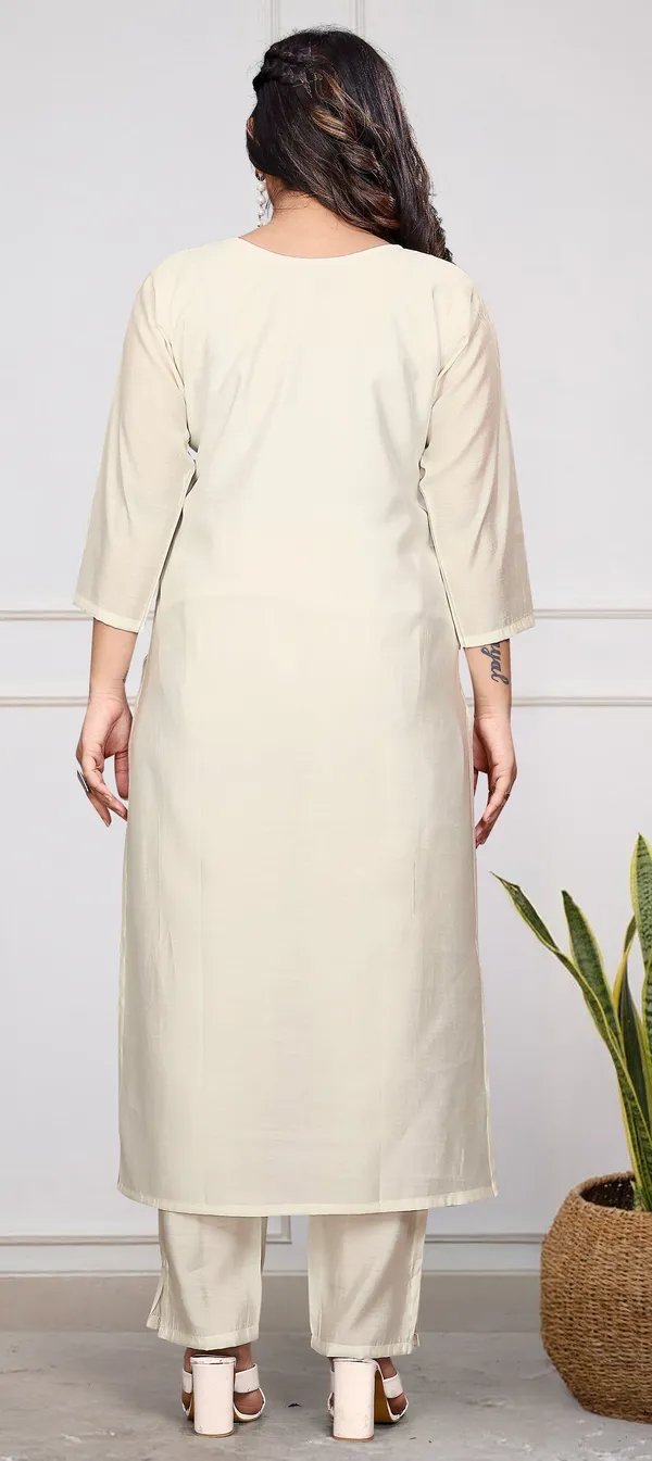 White_Cotton_Straight_Printed_Kurta_Set_For_Women