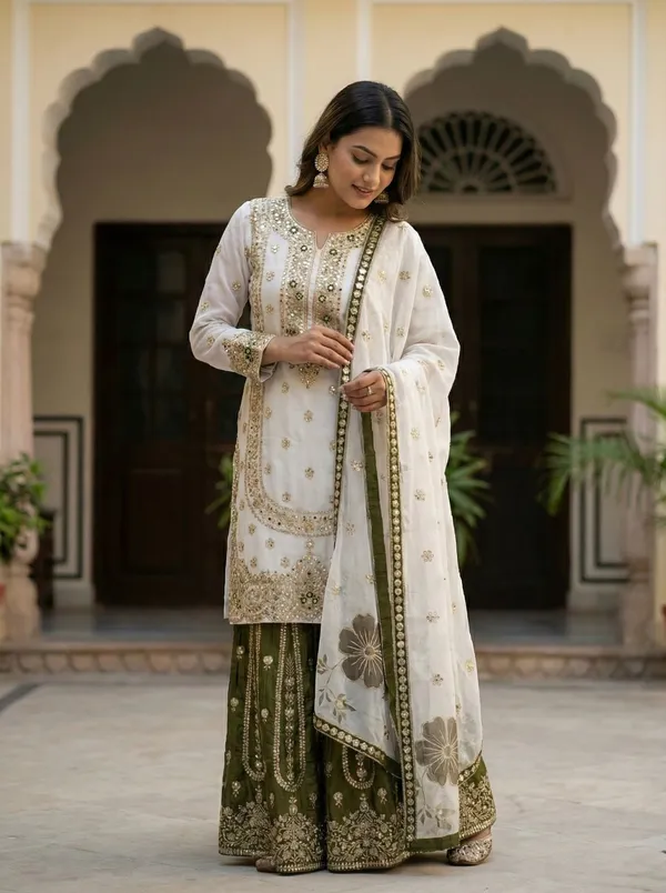 Green_Gmy_Silk_Embroidered_Straight_Kurta_Palazzo_Dupatta_Set_For_Women