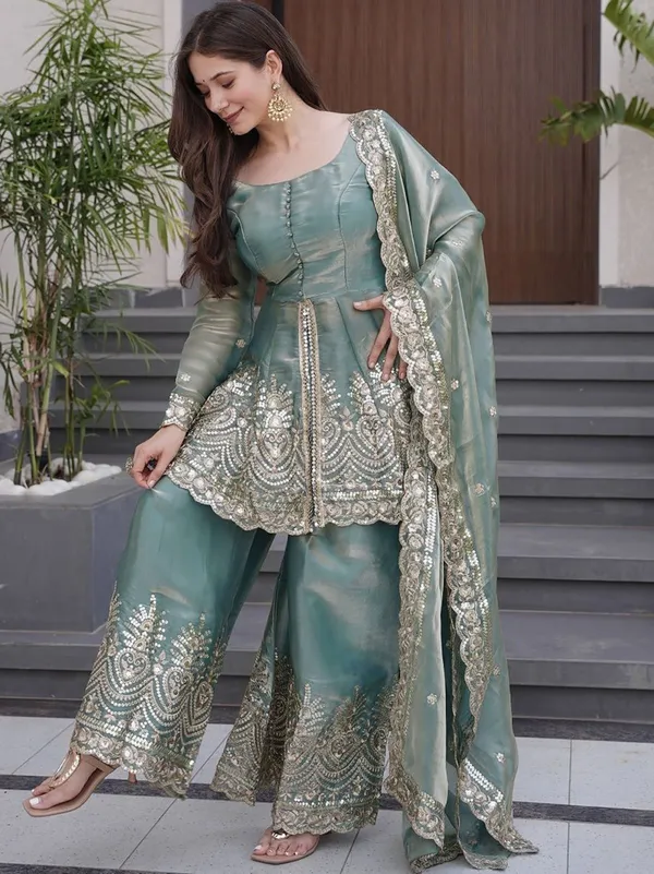 Multicolor_Silk_Anarkali_Embroidered_Kurta_Set_For_Women