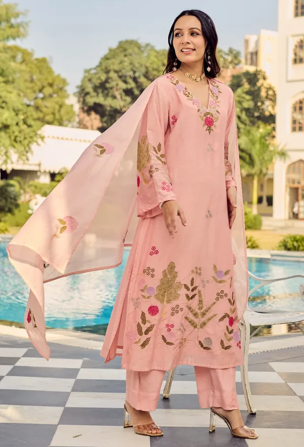 Pink_Cotton_Straight_Embroidered_Kurta_Set_For_Women