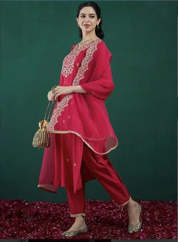 Pink_Chanderi_Straight_Embroidered_Kurta_With_Salwar_&_Dupatta_For_Women