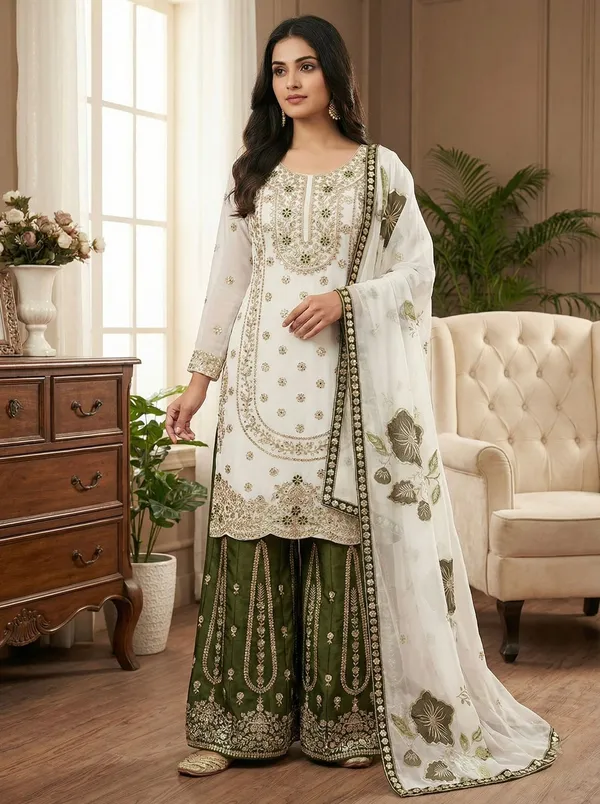 Green_Silk_Blend_Embellished_Festive_Kurta_Set_For_Women