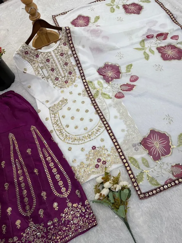 Purple_Silk_Straight_Embellished_Sequin_Kurta_Set_For_Women