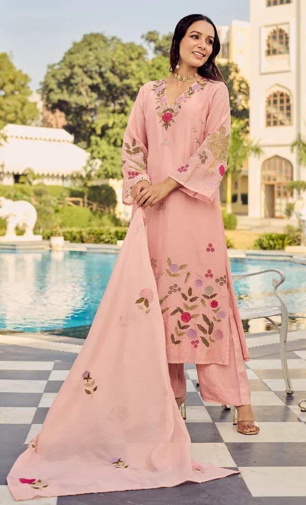 Pink_Cotton_Embroidered_Kurta_Set_For_Women