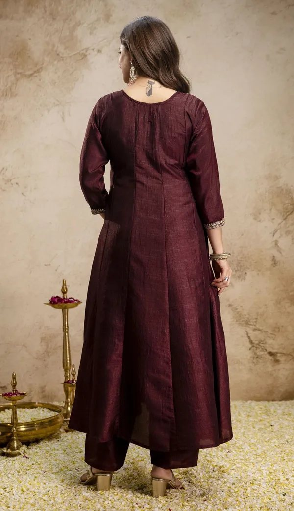 Purple_Vichitra_Silk_Embroidered_Straight_Kurta_Pant_Dupatta_Set_For_Women