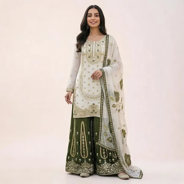 Green_Gmy_Silk_Embroidered_Straight_Kurta_Palazzo_Dupatta_Set_For_Women