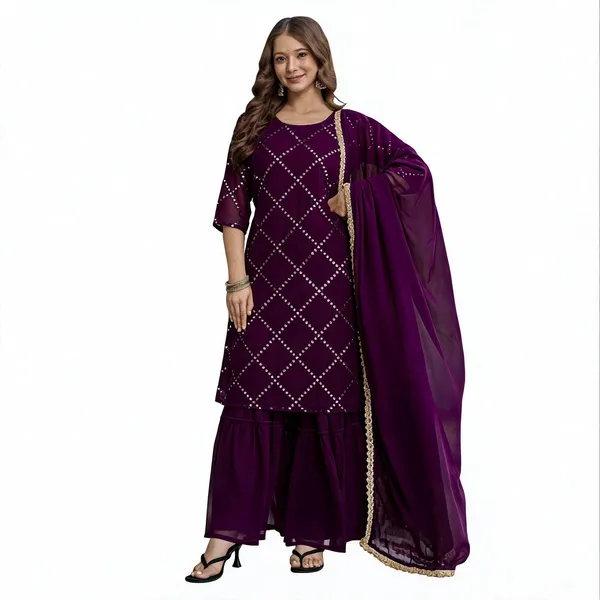Purple_Cotton_Straight_Embroidered_Kurta_Set_For_Women
