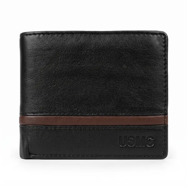 Usmc_Premium_Leather_Wallet_For_Men_|_Genuine_Leather_Wallet_With_Rfid_Blocking_|_Purse_For_Men