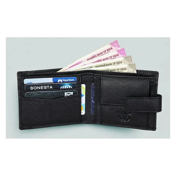 Usmc_Rfid_Protected_Premium_Leather_Wallet_For_Men,_Black