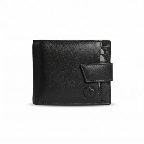 Usmc_Rfid_Protected_Premium_Leather_Wallet_For_Men,_Black