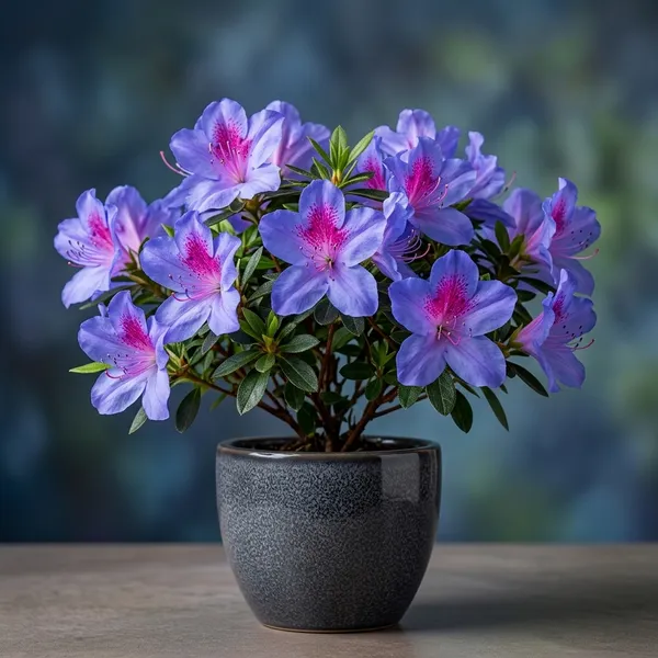 Azalea_Blue_Flower_Plant