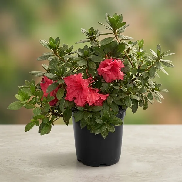 Azalea_Red_Flowering_Plant