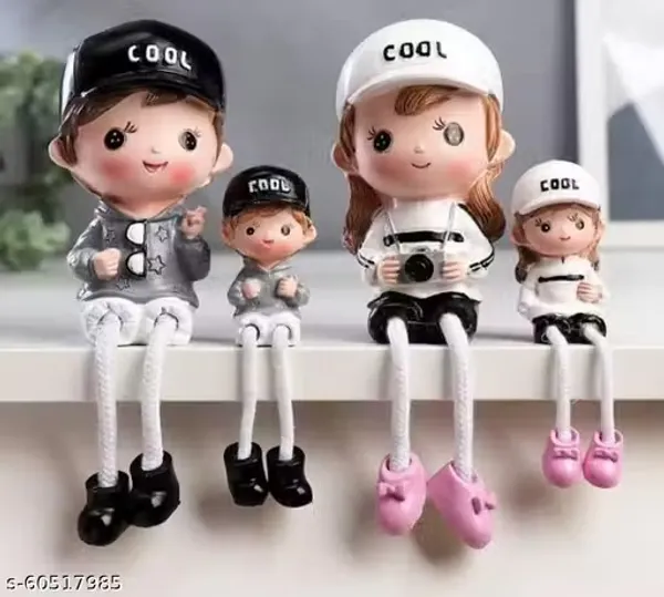 Polyresin_Doll_Style_Couple_Showpiece_Set_Of_4