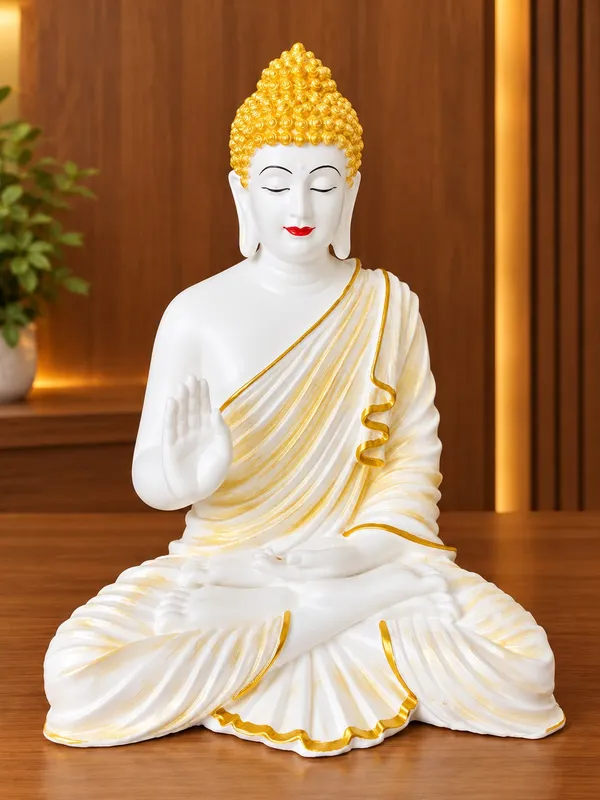 15-Inch_Meditating_Buddha_Statue_–_Handcrafted_Polyresin_Idol_in_Black_&_Yellow_Finish